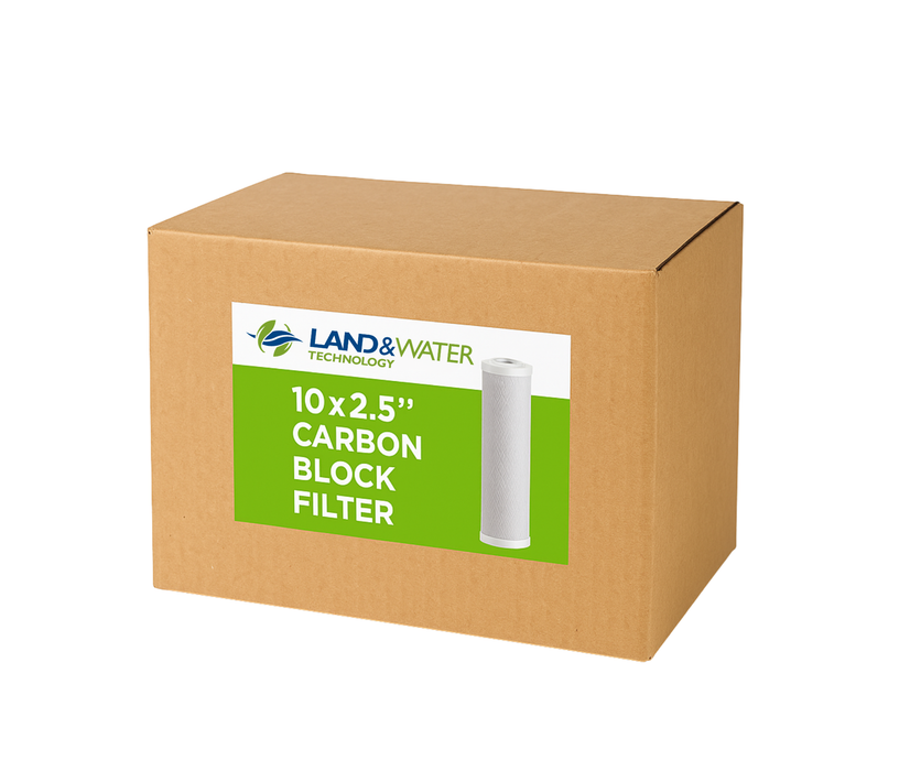 Land & Water 10" x 2.5" Carbon Block Undersink Filter Cartridge (Stage 2)