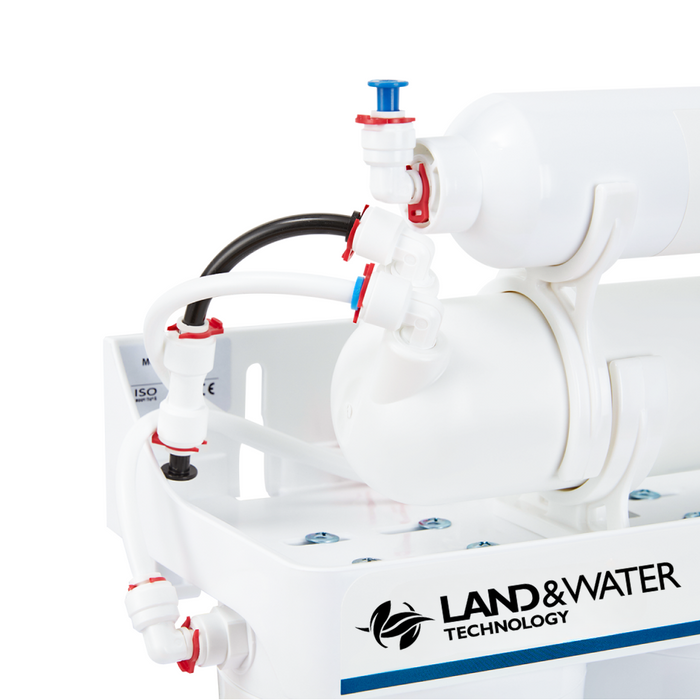 Land & Water 5-Stage Professional Reverse Osmosis RO Undersink Water Filtration Kit with Re-Mineralization (200 LPD)