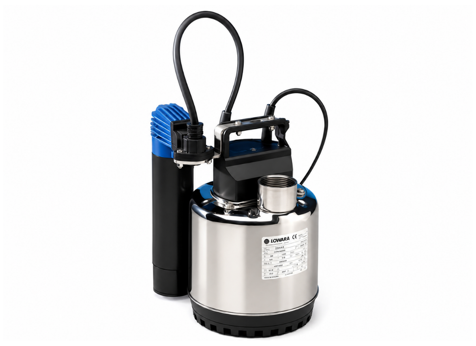 Lowara DOC 3 0.25kW Submersible Drainage Pumps for Dirty Water (100LPM)