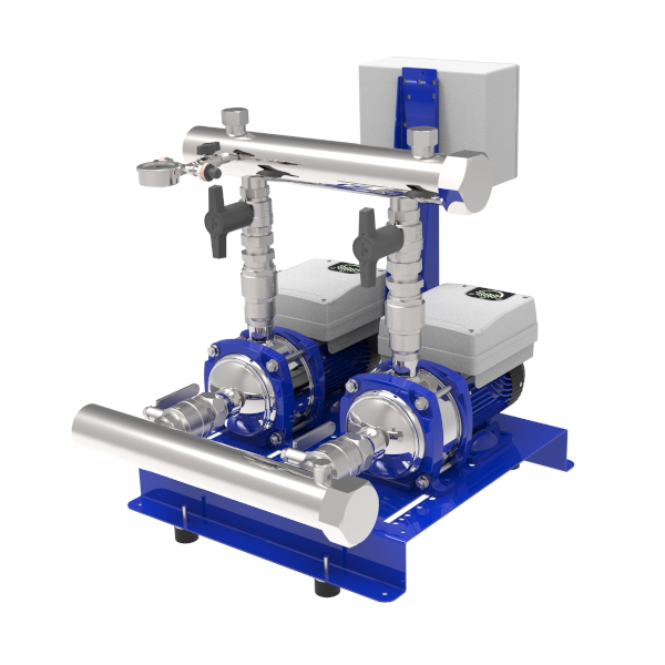 Lowara 5HME Hydro-Boost Duo Variable Speed Pressure Pump System (Max 350LPM)