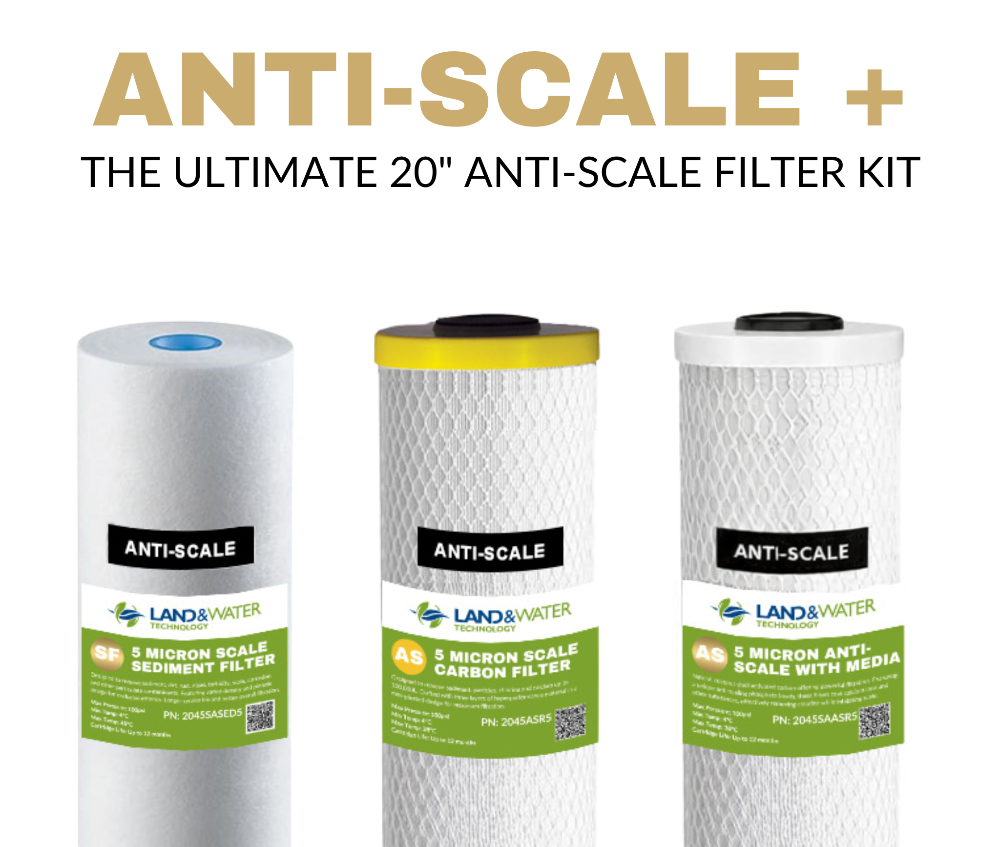 Land & Water ScaleArmor Ultra Anti-Scale Home Filtration | Shop Online