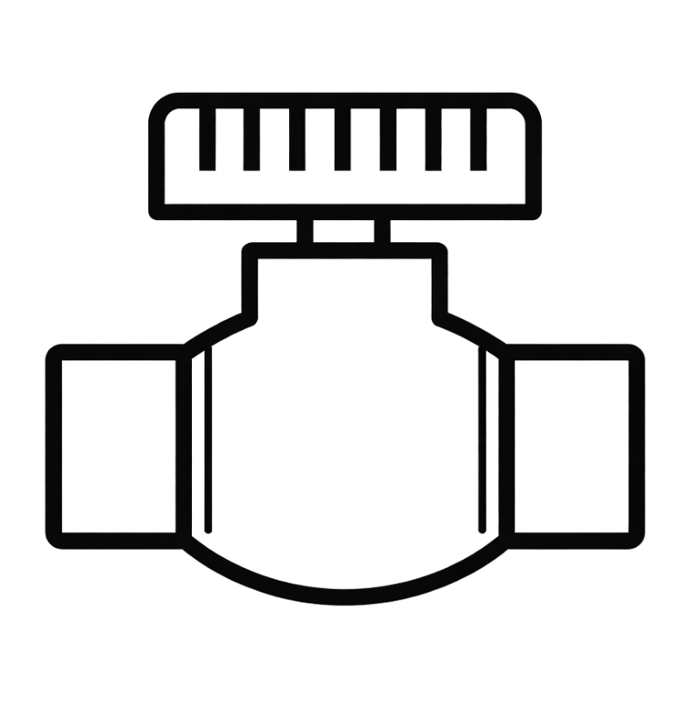 Manual Irrigation Inline Ball Valves