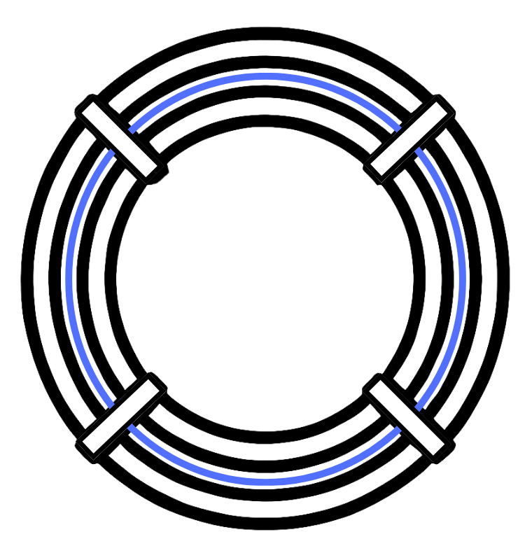 Metric Blueline (Bluestripe) Poly Pipe Perth