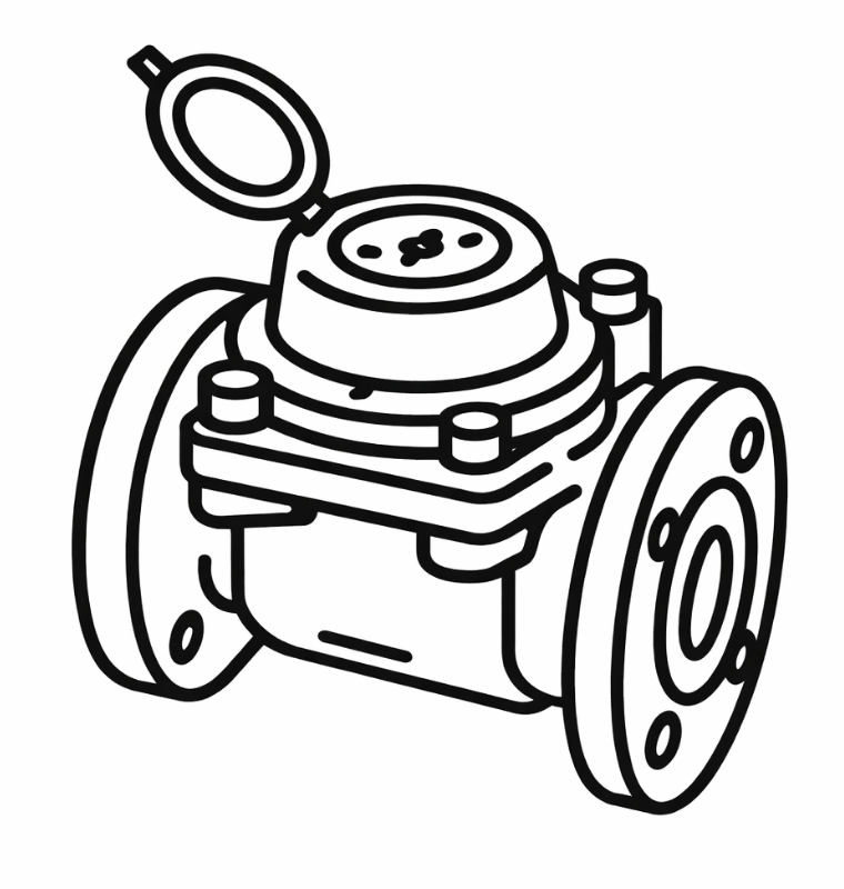 Woltman WST Flanged Water Meters