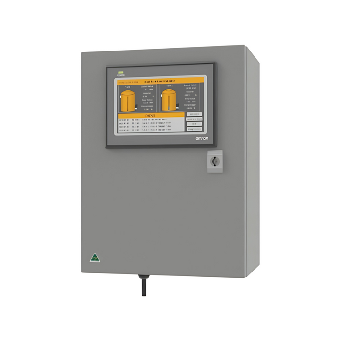 Matelec FPC-12718 Advanced Dual Tank Level Indicator with Touchscreen HMI with IP54 Enclosure