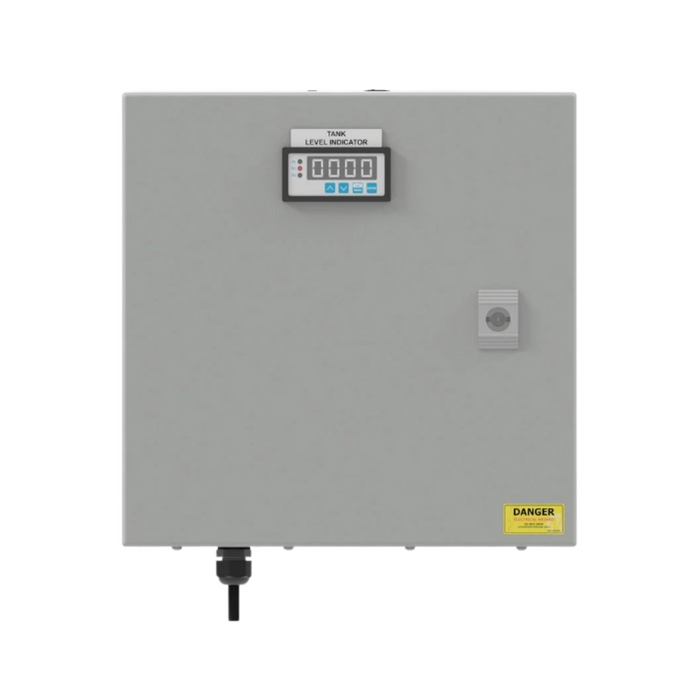 Matelec Standard Indication Panels for Liquid Level, Pressure or Flow Monitoring with IP44 Steel Enclosure