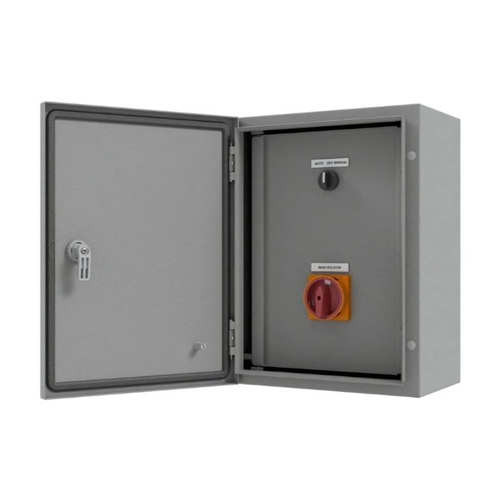 Matelec Standard Soft Start Motor Controller for Single Pump Applications with IP44 Steel Enclosure