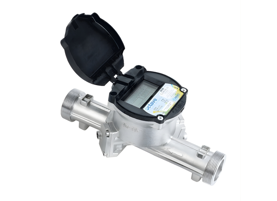 Netafim Octave Ultrasound Battery Powered Digital Water Meters - NMI-M10 & AS4747 Pattern Approved (50-300mm)
