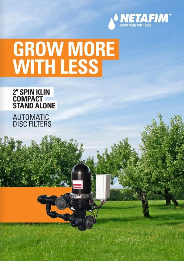 Netafim Spin Klin 50mm Compact SelfCleaning Disc Filter