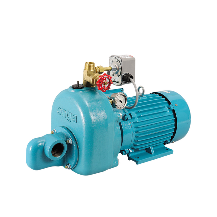 Onga OJ800 2.40kW FarmMaster Junior Irrigation Jet Pump with Pressure Switch (Max 255LPM/1230KPA)