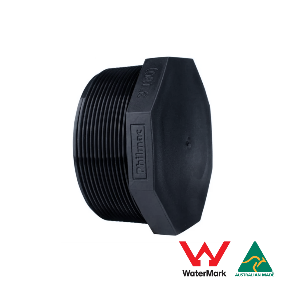 Philmac Male BSP Threaded Poly Plugs | Shop Online