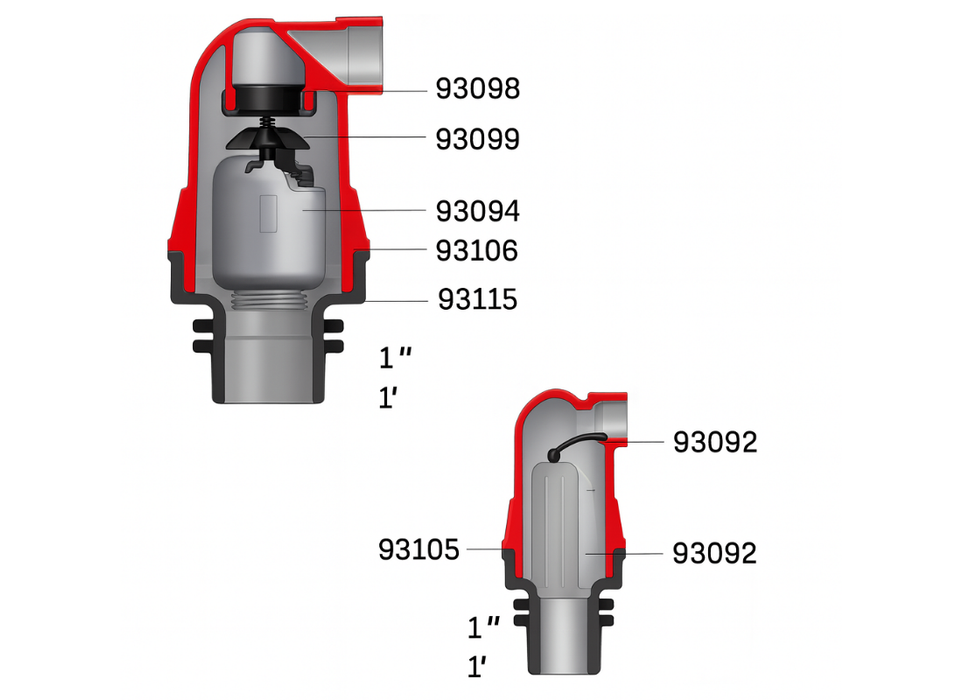 Philmac X295 Triple Action Combination Air Release Valve