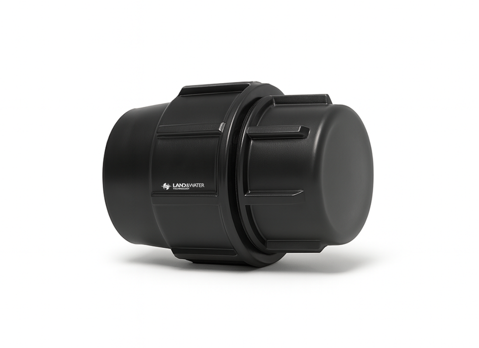 Plasson Metric Compression End Caps for Blueline Poly Pipe