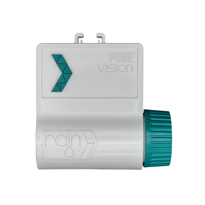 Rain Purevision 2.0 DC Battery Powered Irrigation Controllers with Bluetooth & Optional WIFI Connectivity