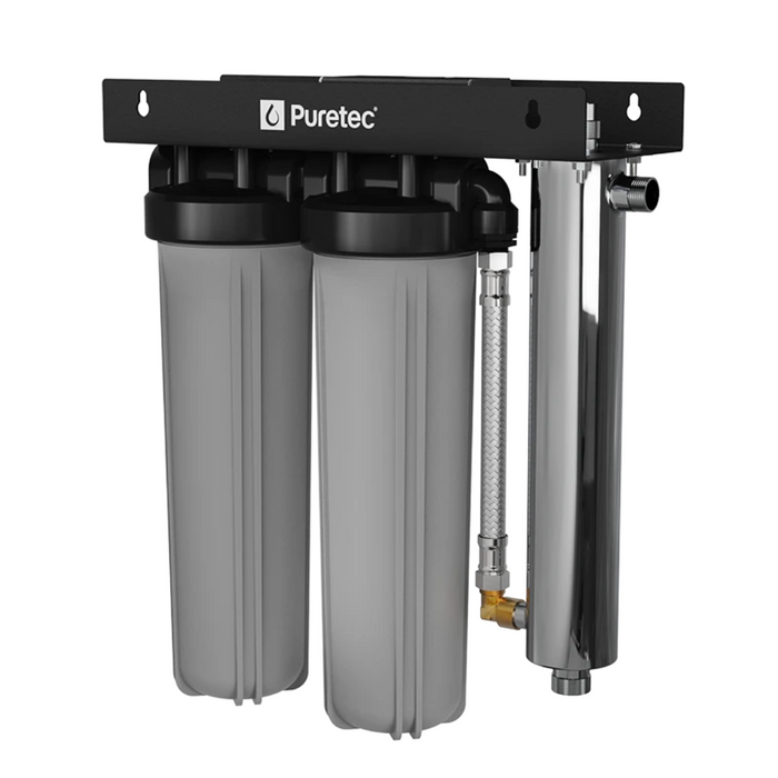 Puretec WU-UV250 Budget Friendly 20" x 4.5" Whole House Water Filter (110LPM)