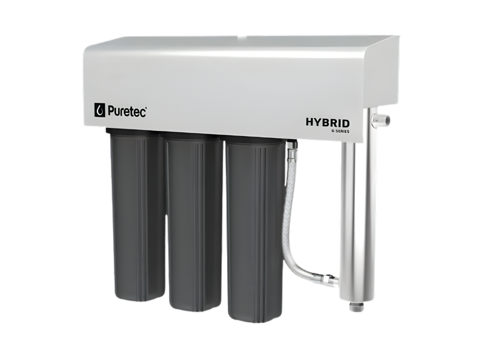 Puretec Hybrid G13 Triple Stage Whole House UV 20" x 4.5" Water Treatment System (120LPM)