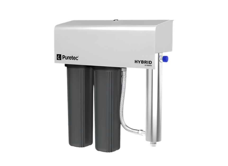 Puretec Hybrid G7 Dual Stage Ultraviolet 20" x 4.5" Water Filtration System (130 LPM)
