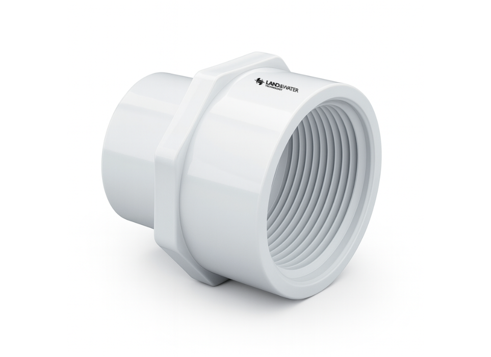 PVC CAT3 Pressure FBSP Faucet Valve Take-Off Adaptor WaterMarked