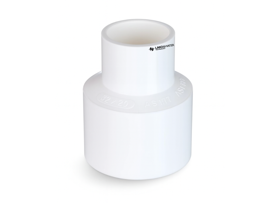 PVC CAT8 Pressure Reducing Coupling Joiner WaterMarked