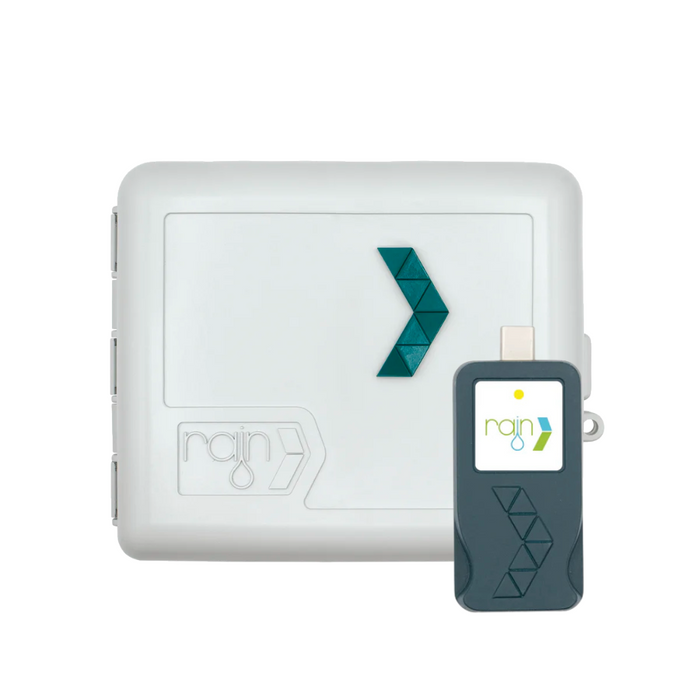 Rain Ionic Vision Outdoor Smart Irrigation Controller with Bluetooth & Nuvola Mini Wi-Fi Hub Combo