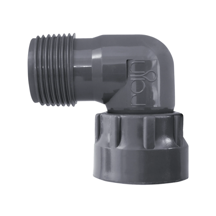 Rain PVC 25mm Manifold Swivel Elbow M/F with O-Ring