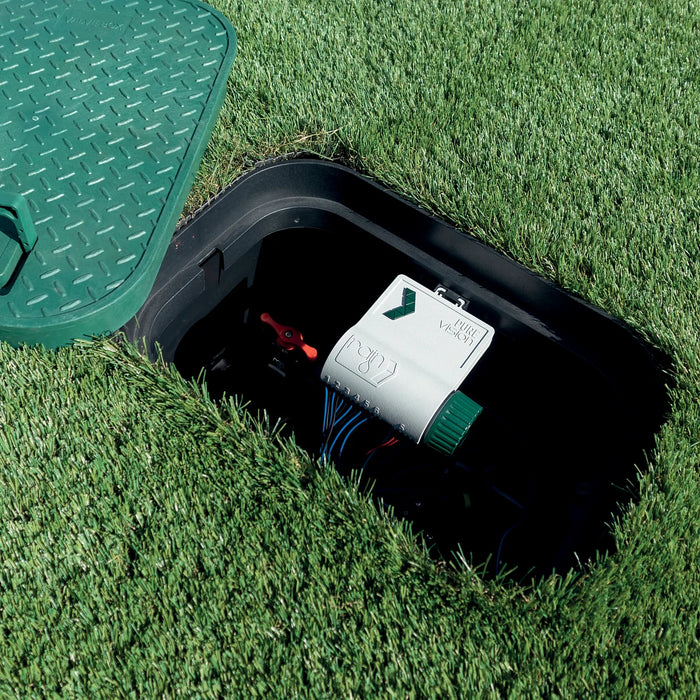 Rain Purevision 2.0 DC Battery Powered Irrigation Controllers with Bluetooth & Optional WIFI Connectivity