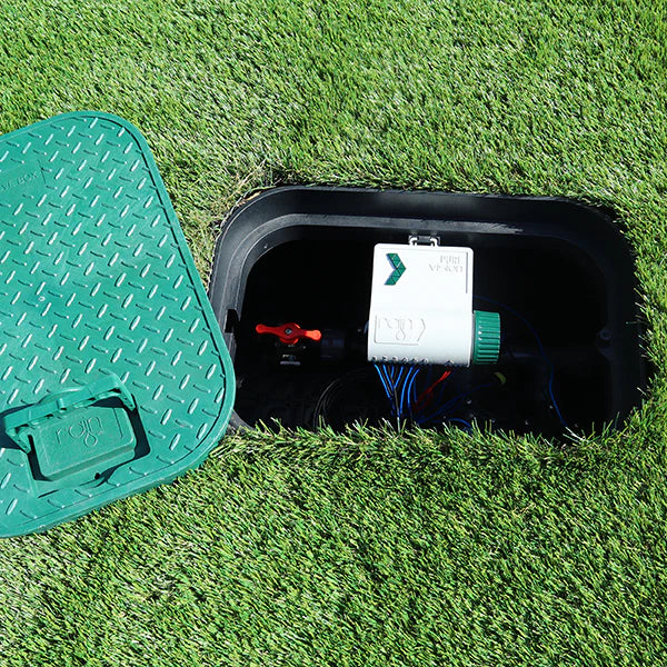 Rain PZRM 115 20" EzOpen Jumbo Rectangular Valve Box with Lifting Handle (495mm Wide x 660mm Long x 330mm Deep)