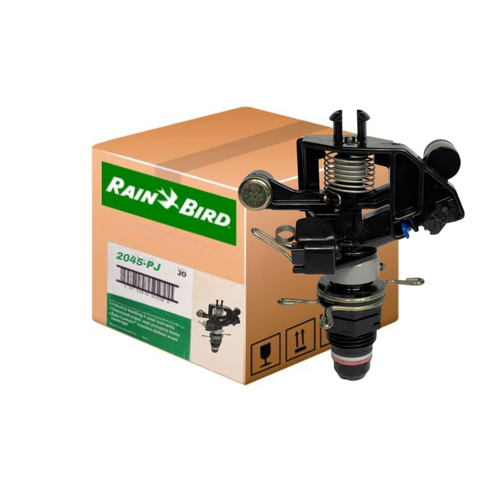 Rain Bird 2045PJ Ajustable Full/Part Circle 15mm Male Plastic Impact Sprinkler (Box Of 20)