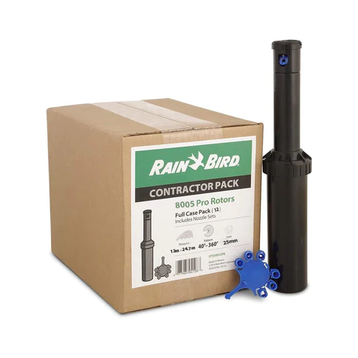 Rain Bird 8005 125mm Adjustable Gear Drive Sprinklers (25mm BSP) Box of 12
