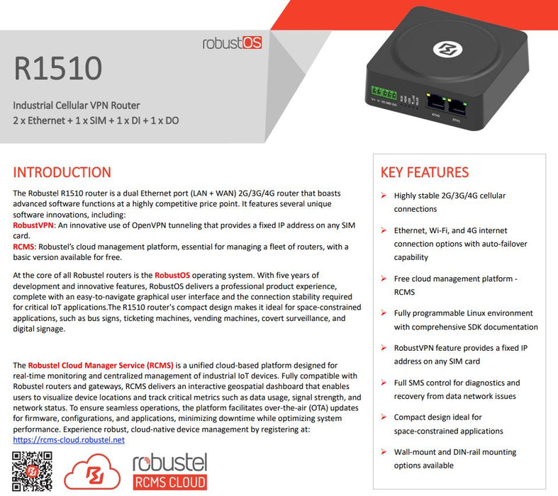 Rain Bird ESP-2WIRE 4G-Enabled Smart Irrigation Controller Package with WiFi Module & 4G Router