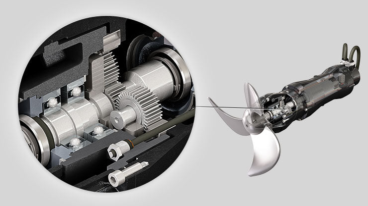 Zenit ZMD Series Submersible Mixer for Mixing Liquids in Water Treatment and Purification Plants