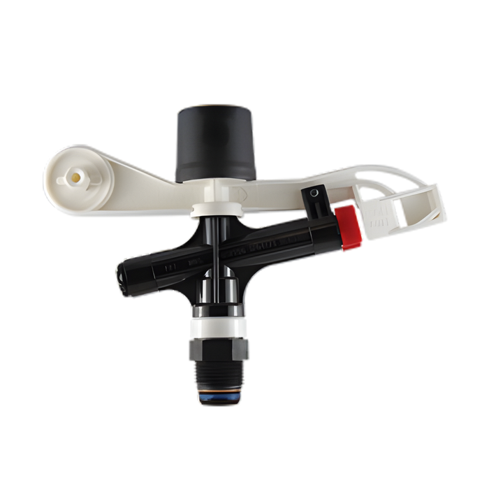 Senninger 40 Series Full Circle 20mm Male Plastic Impact Sprinklers with Double Nozzle and Enhanced Throw