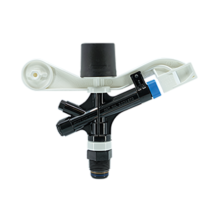 Senninger 40 Series Full Circle 20mm Male Plastic Impact Sprinklers with Double Nozzle and Enhanced Throw