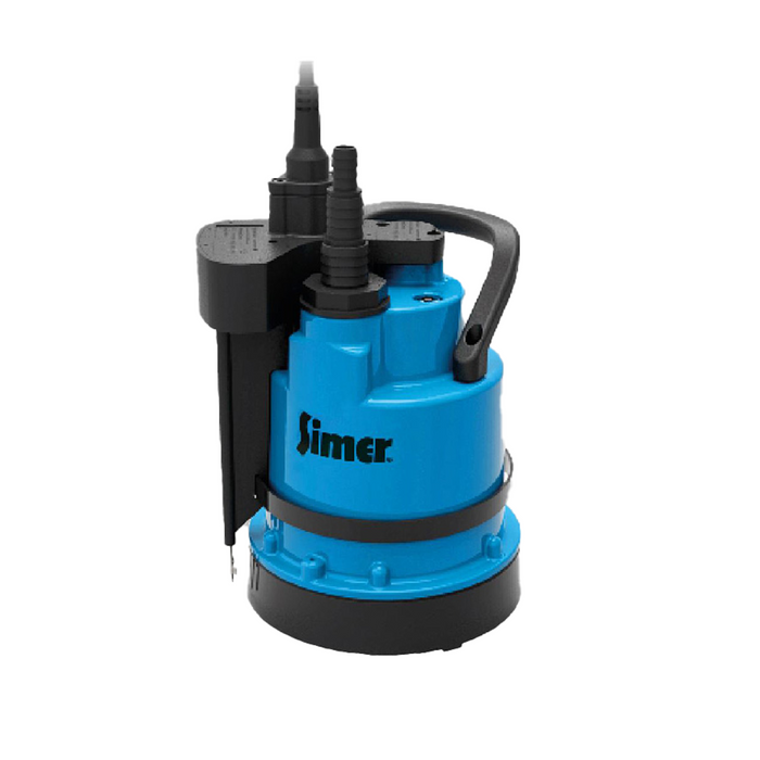 Jung Pumpen SIMER 0.19kW Low Level Drainage Pump for Dirty Water with Level Control (Max 62LPM/60kPa)