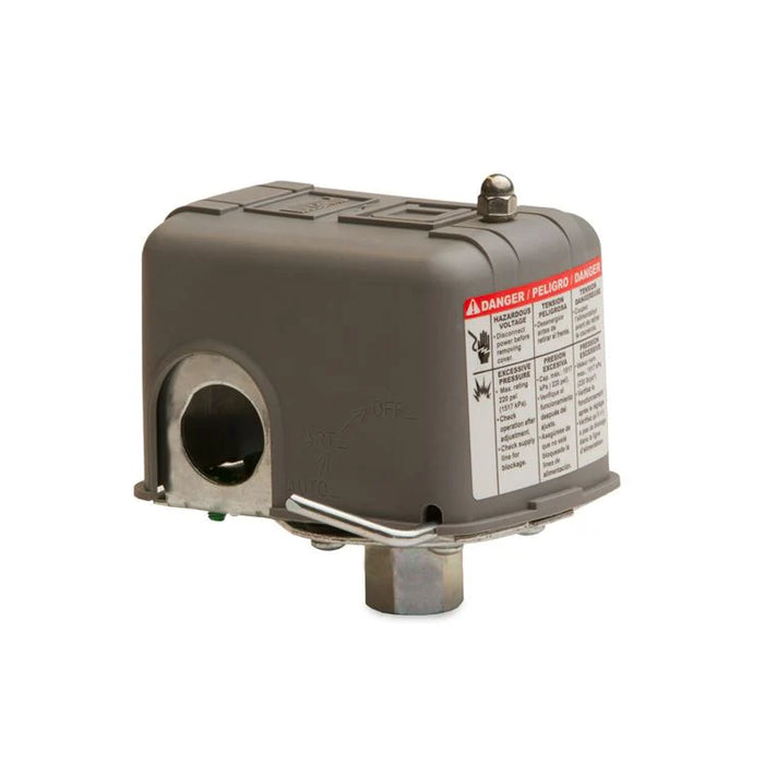 Square D SQD-HPLOP 1/4" High Pressure Loss of Prime Pressure Switch with Low Pressure Cut-Out Lever (25-80 psi)