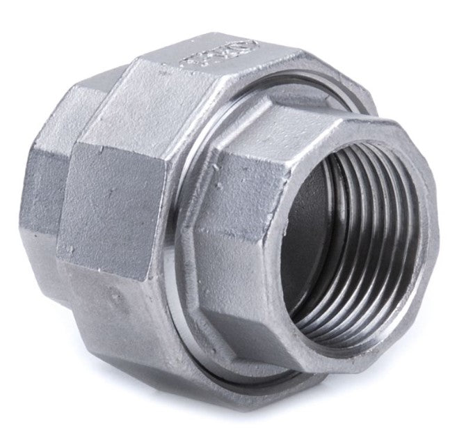 Stainless Steel 316 BSP Barrel Union - Female