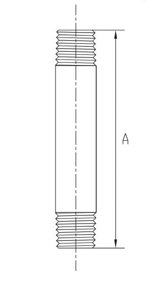 Steel Riser Dimension 50mm 316 Stainless Steel Risers (M & M)