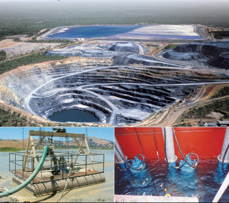 Tsurumi GSD Series High Powered Heavy Duty Wastwater Pump with Continuous Operation