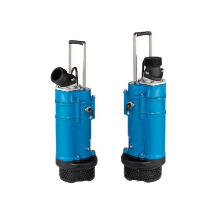 Tsurumi KTZE Series Cast Iron Energy Saving Heavy Duty Submersibe Drainage Pump - Three Phase