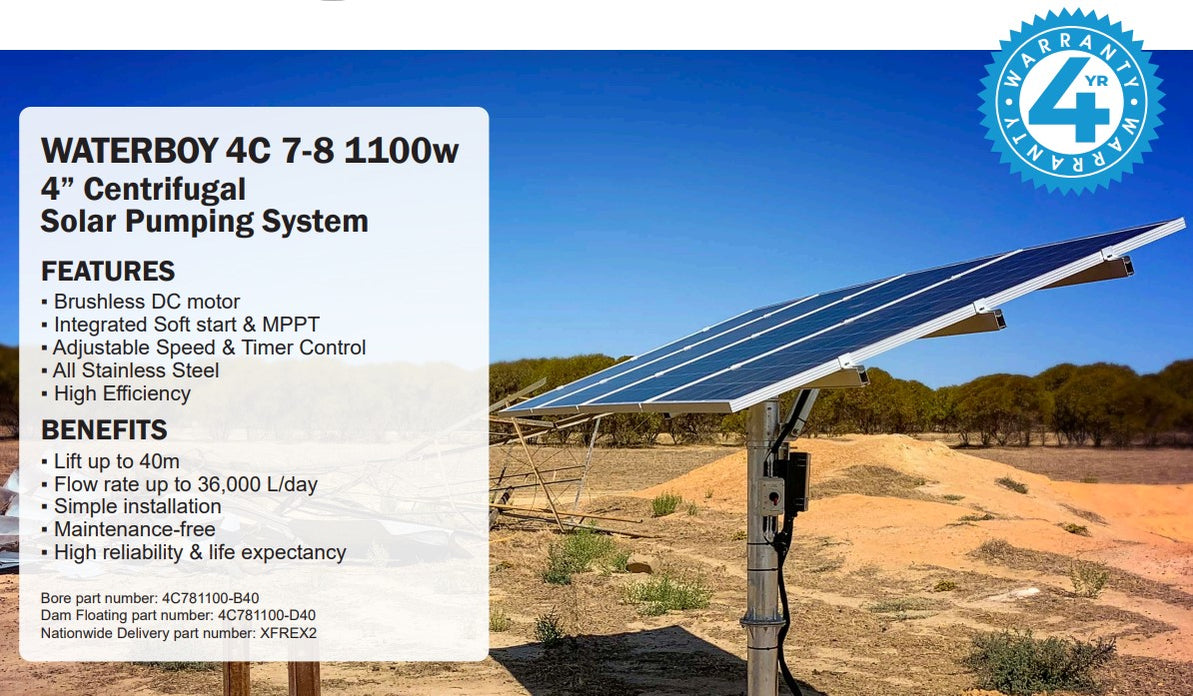 WaterBoy Complete Solar Pump Kits | Shop Online