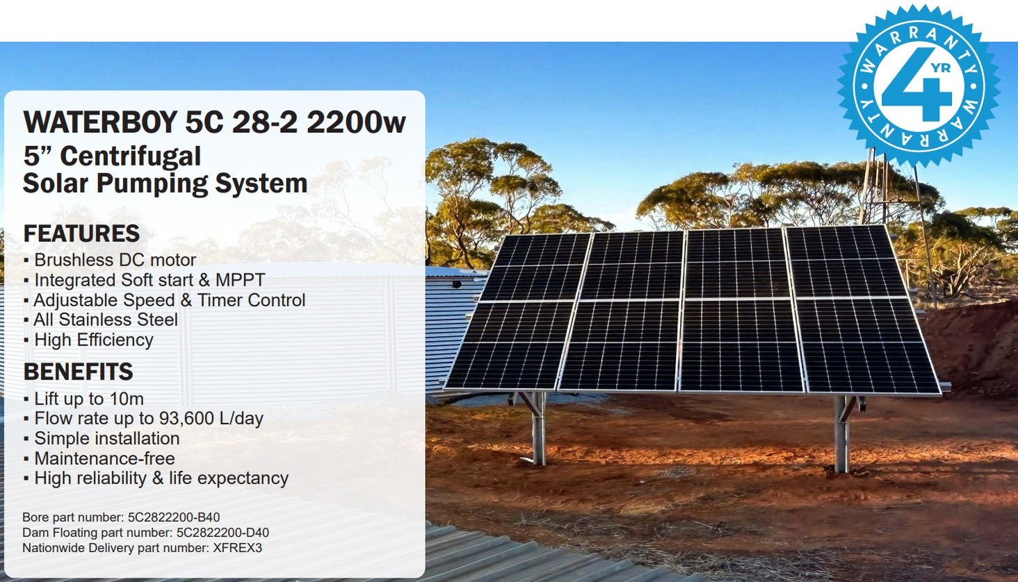 WaterBoy Complete Solar Pump Kits | Shop Online