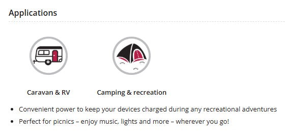 Welling & Crossley WC-BG600 0.60kW Portable Power Station with 512Wh LiFePO₄ Battery & Solar Input