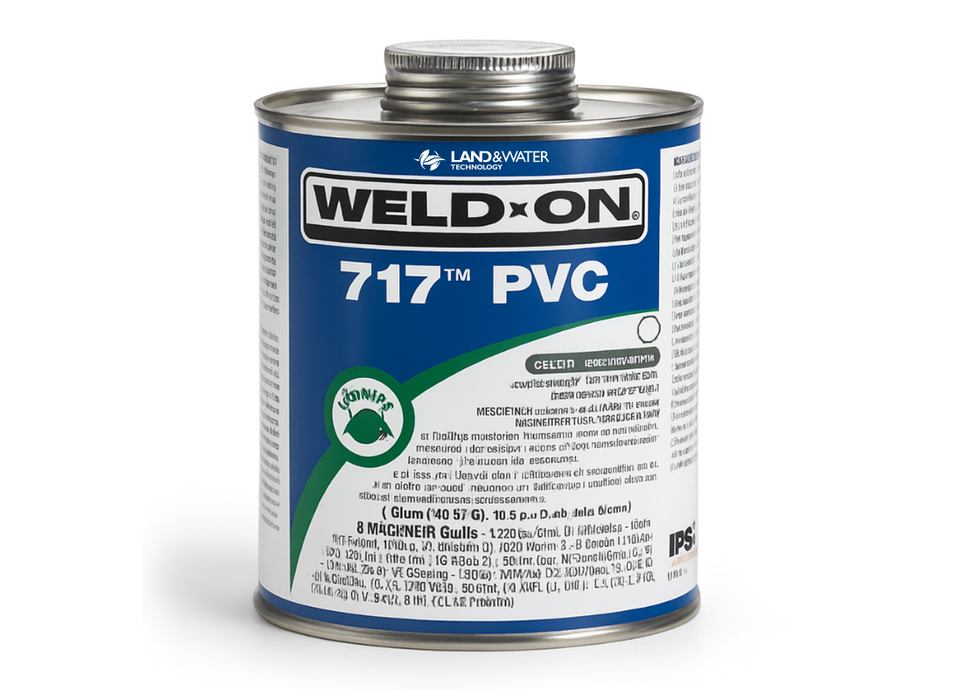 Weld-On 717 Heavy Bodied Clear PVC Glue with Brush - Perth Metro Only