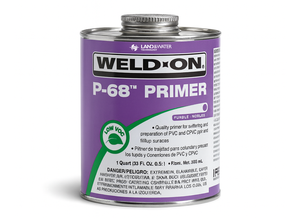 Weld-On P68 Purple PVC Primer Fluid with Brush - Perth Metro Only