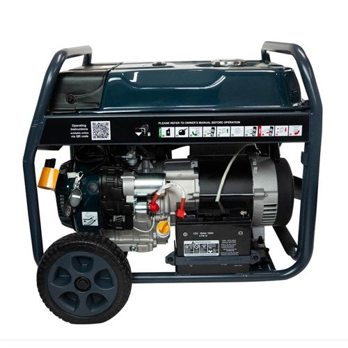 Welling & Crossley WC-P8750 7.00kW Open-Frame Petrol Generator with AVR & Remote Start