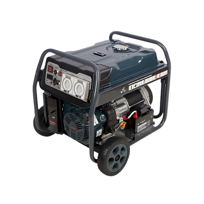 Welling & Crossley WC-P8750 7.00kW Open-Frame Petrol Generator with AVR & Remote Start