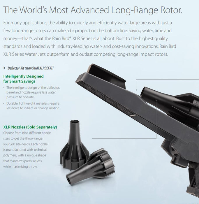 Rain Bird XLR 15-45° Adjustable Trajectory Big Gun Sprinklers