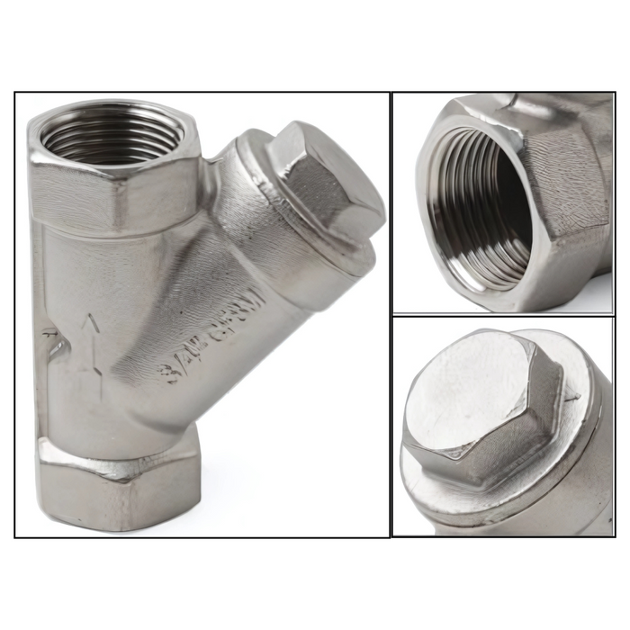 316ss Stainless Steel Y-Strainer (15mm-80mm) - BSP Threaded