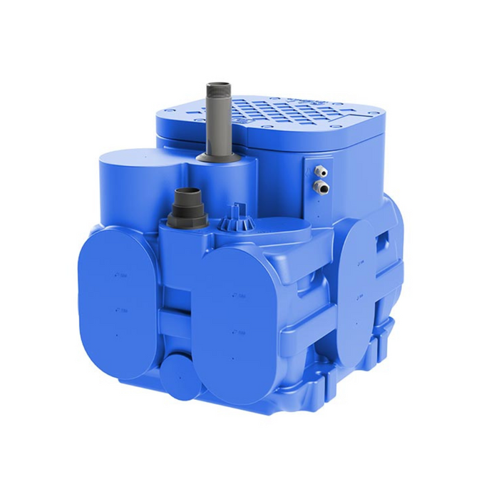 Zenit BlueBOX60 60L Pump-Ready Lifting Station with 40mm Outlet – Suits DG Blue Vortex Pumps (No Pump)