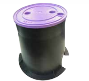 HR Reclaimed Purple Valve Boxes - PERTH ONLY Product Name: Domestic 150mm top x 215mm bottom x 220mm deep